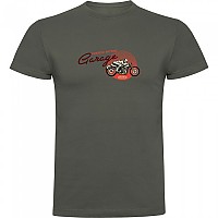 [해외]KRUSKIS 반소매 티셔츠 Garage 9140965922 Dark Army Green