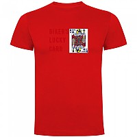 [해외]KRUSKIS 반소매 티셔츠 Lucky Card 9140965988 Red