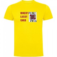 [해외]KRUSKIS 반소매 티셔츠 Lucky Card 9140965994 Yellow
