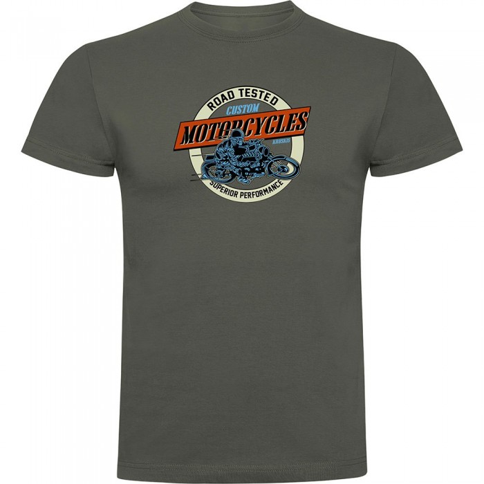 [해외]KRUSKIS 반소매 티셔츠 로드 Motorcycles 9140966096 Dark Army Green