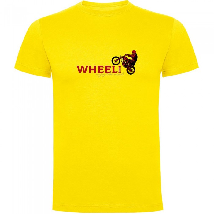 [해외]KRUSKIS 반소매 티셔츠 Wheeli 9140966168 Yellow