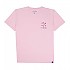 [해외]HAPPY BAY 반소매 티셔츠 Walking On Pink Clouds 14140949268 Barely Pink