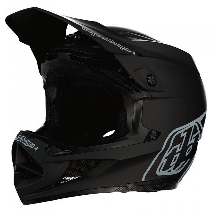 [해외]트로이리디자인 D4 Polyacrylite 다운힐 헬멧 1140246559 Stealth Black