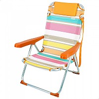 [해외]AKTIVE 접이식 의자 다중 위치 알루미늄 62675 6140969476 Multicolour