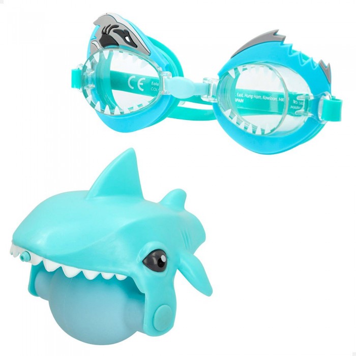 [해외]COLOR BABY 물 발사기 + 상어 안경 Aqua Trendz 6140081415 Blue