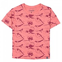 [해외]HAPPY BAY 반소매 티셔츠 Fly The Nest 140949178 Rose Brown