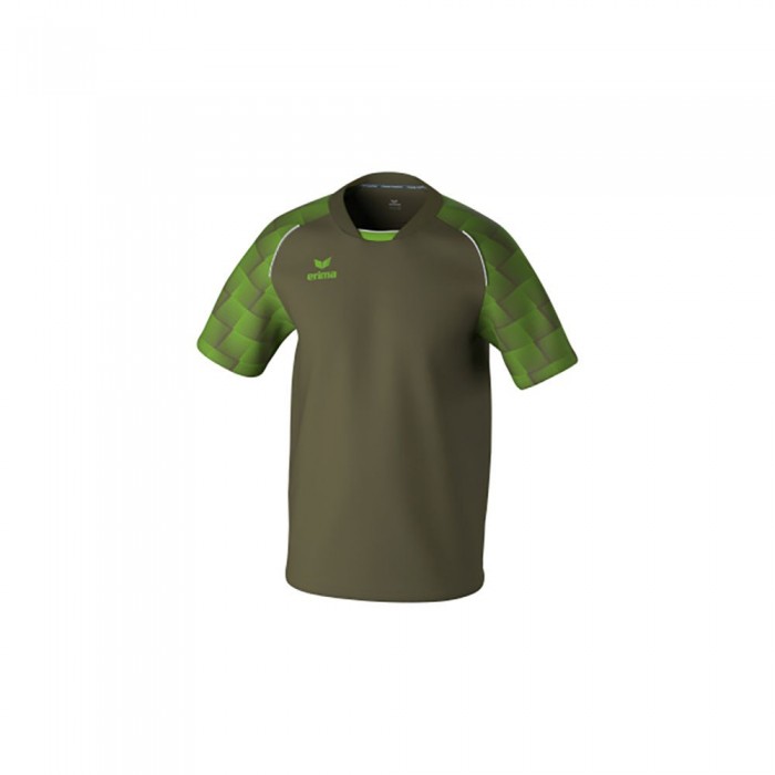 [해외]ERIMA Evo Star 반팔 티셔츠 140797685 Khaki / Green Gecko