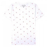 [해외]HAPPY BAY 반소매 티셔츠 White Flamingoes 140949272 Bright White