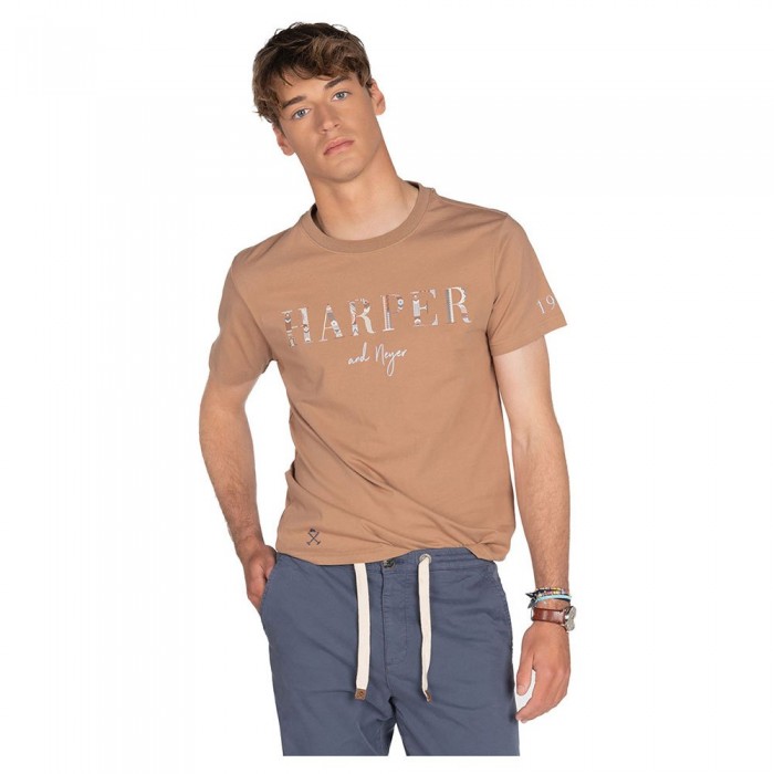 [해외]HARPER & NEYER 반소매 티셔츠 Holly Colours 140986320 Leather Brown