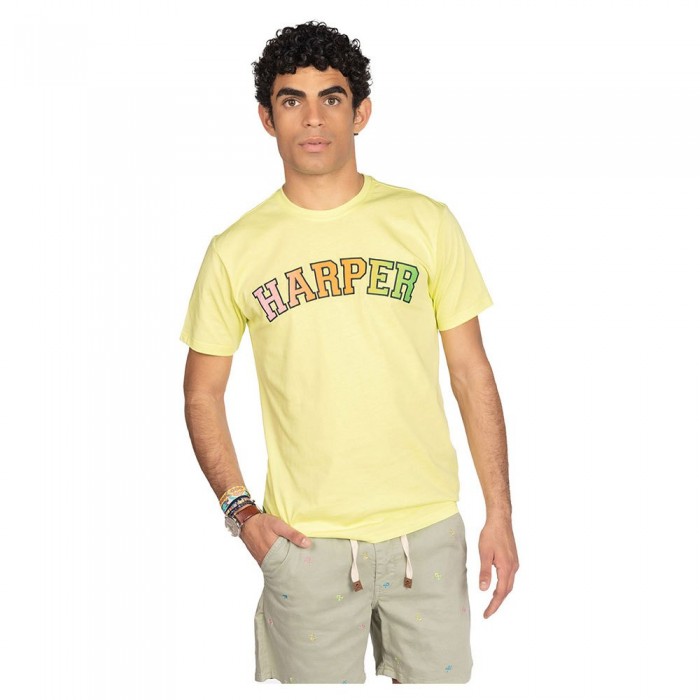 [해외]HARPER & NEYER 반소매 티셔츠 Los Angeles 140986399 Lime