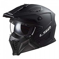 [해외]LS2 컨버터블 헬멧 리퍼브 상품 OF606 Drifter Solid 9141010537 Matt Black