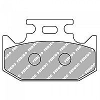 [해외]FERODO FDB659EF Eco 반소결 브레이크 패드 9140982111 Multicolor