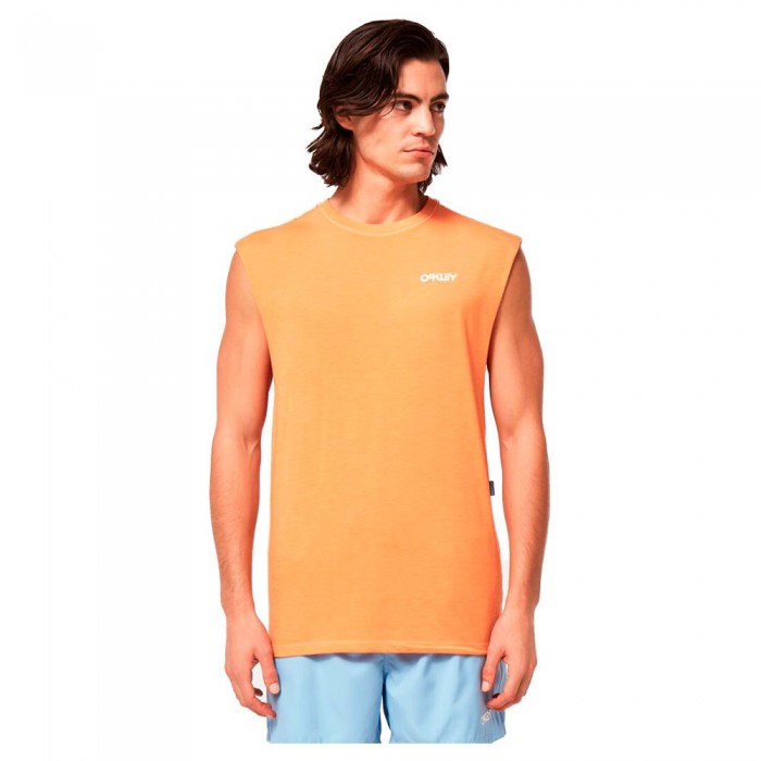 [해외]오클리 APPAREL Classic B1B 민소매 티셔츠 14139486695 Soft Orange