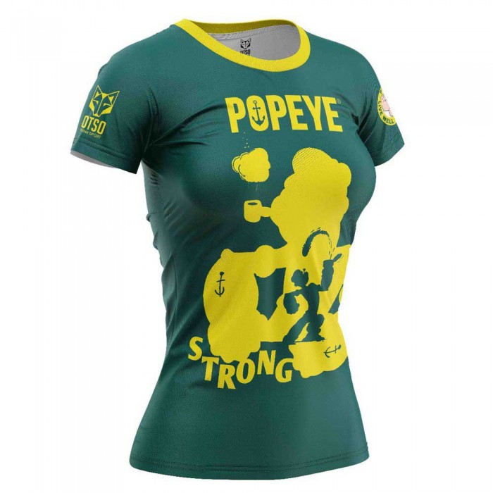 [해외]OTSO 반소매 티셔츠 Popeye Strong 6140985106 Beige