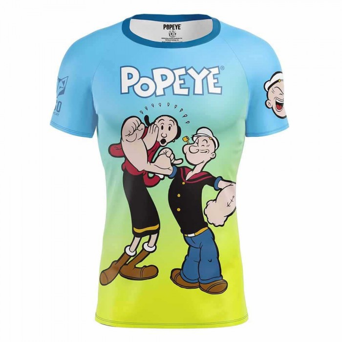 [해외]OTSO Popeye & Olive 반팔 티셔츠 6140985099 Blue