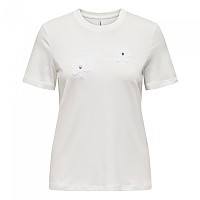 [해외]ONLY Cami Life Reg 반팔 티셔츠 140861260 Bright White / Print Bloomingfull