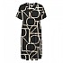 [해외]ONLY CARMAKOMA 반소매 긴 드레스 Fyrla 140920561 Black / Aop Maritime Great Logo