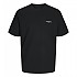 [해외]잭앤존스 Conte Plus Size 반팔 티셔츠 140830222 Black