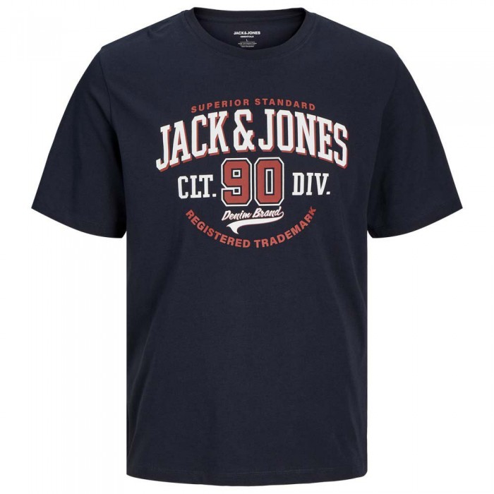 [해외]잭앤존스 반소매 티셔츠 로고 140919399 Dark Navy