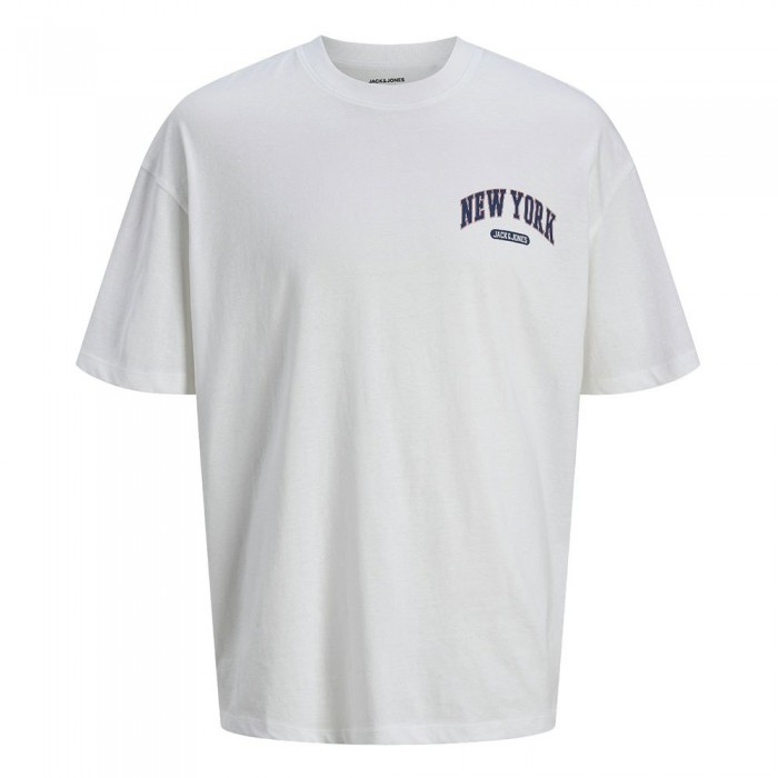 [해외]잭앤존스 반소매 티셔츠 Bradley Varsity 140919986 Bright White / Print New York