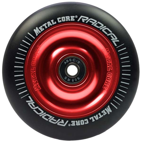 [해외]METAL CORE 스쿠터 타이어 Radical 14136333534 Black / Red