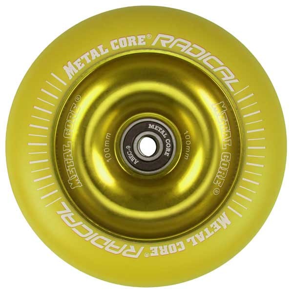 [해외]METAL CORE 바퀴 Radical 14136657477 Yellow / Yellow Fluorescent