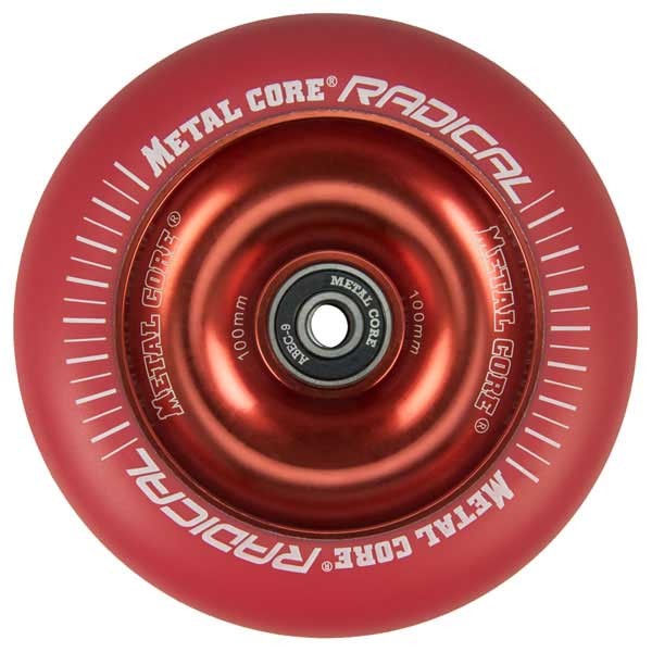 [해외]METAL CORE 바퀴 Radical 14136657479 Red / Red Fluorescent