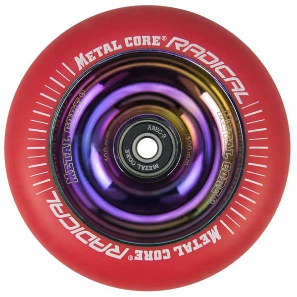 [해외]METAL CORE 바퀴 Radical 14136657486 Red / Rainbow Fluorescent