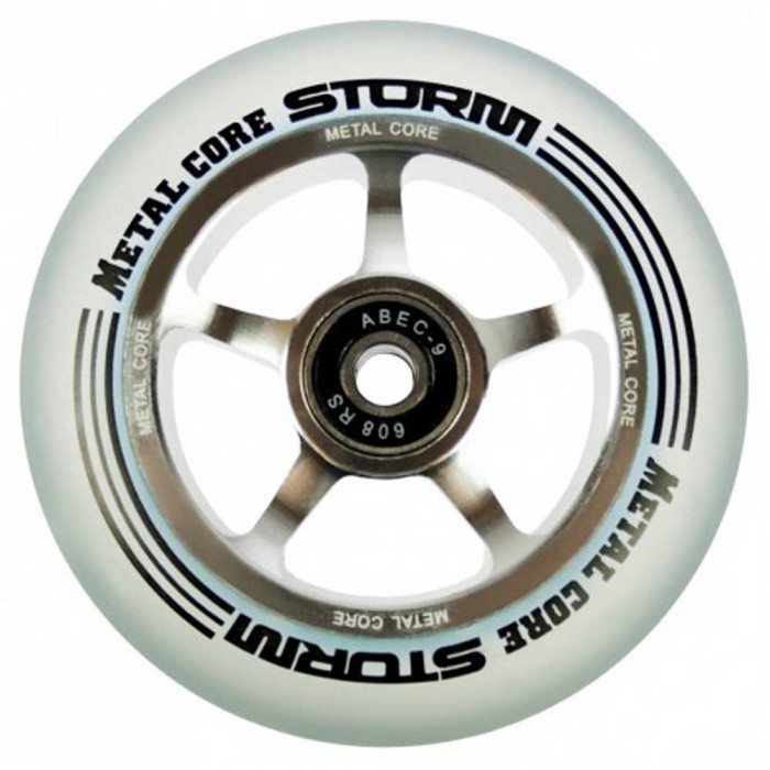 [해외]METAL CORE Metal코어? 바퀴 Storm 100 mm 14139020393 Transparent / Aluminium
