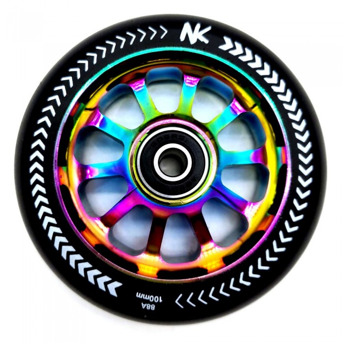 [해외]NOKAIC 스쿠터 휠 Spin 2 단위 14139519426 Black / Rainbow
