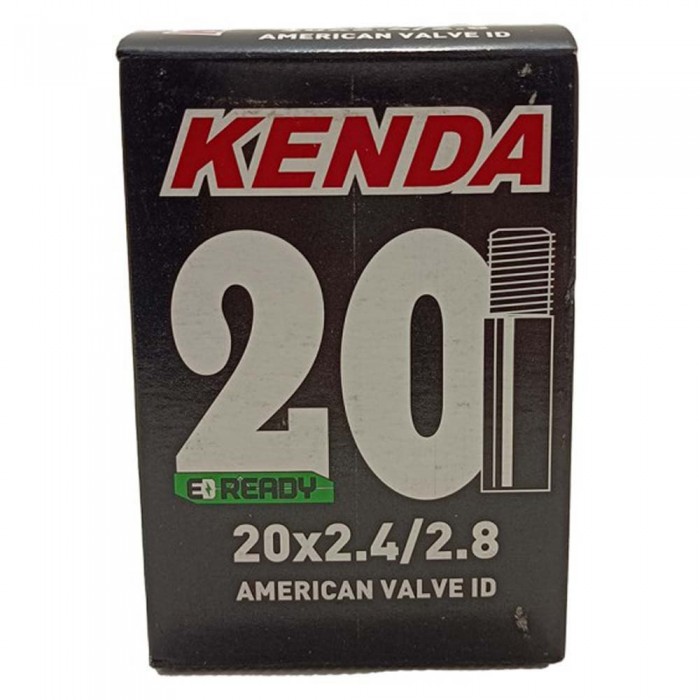 [해외]KENDA Schrader 35 mm 내부 튜브 1140529559 Black