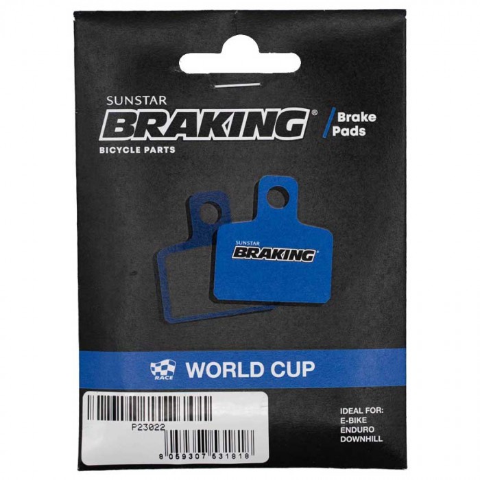 [해외]BRAKING Race World Cup 마구라 MT5/MT7 소결 디스크 브레이크 패드 2 pairs 1140912288 Blue