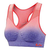 [해외]LIV Beyond 스포츠 브라 4140955315 Heather Purple / Coral