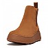 [해외]핏플랍 F-Mode Suede Flatform Chelsea 부츠 140995954 Light Tan