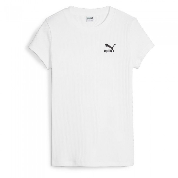 [해외]푸마 SELECT Classics Ribbed 반팔 티셔츠 140132002 White