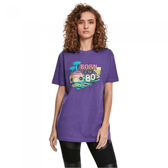 [해외]MISS TEE 반소매 티셔츠 Born In The 80s 140973795 Ultraviolet