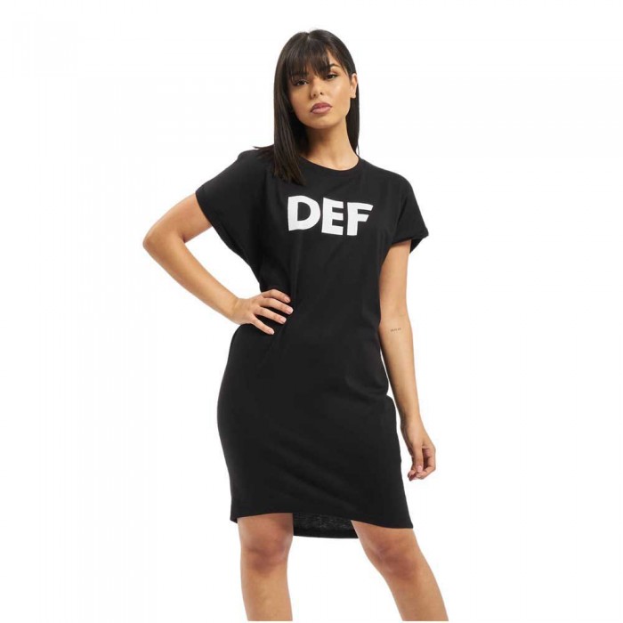 [해외]DEF 반소매 드레스 Agung 로고 140981016 Black