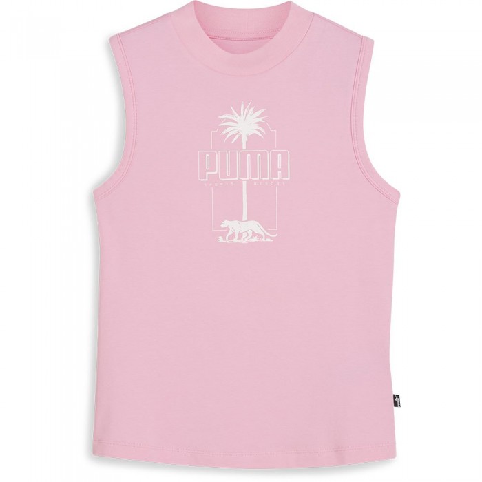 [해외]푸마 Ess+ Palm Resort 민소매 티셔츠 141020564 Pink Lilac