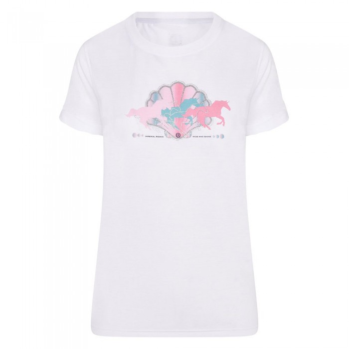 [해외]IMPERIAL RIDING 반소매 티셔츠 Horses And Mermaids 141037674 White