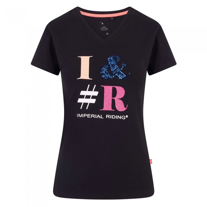 [해외]IMPERIAL RIDING 반소매 티셔츠 I&#R 141037691 Black
