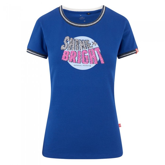 [해외]IMPERIAL RIDING 반소매 티셔츠 Shine Bright 141038179 Cobaltblue