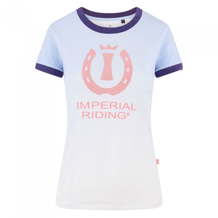 [해외]IMPERIAL RIDING 반소매 티셔츠 The Colored 141038502 Blue Breeze