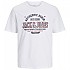 [해외]잭앤존스 반소매 티셔츠 로고 140919407 White
