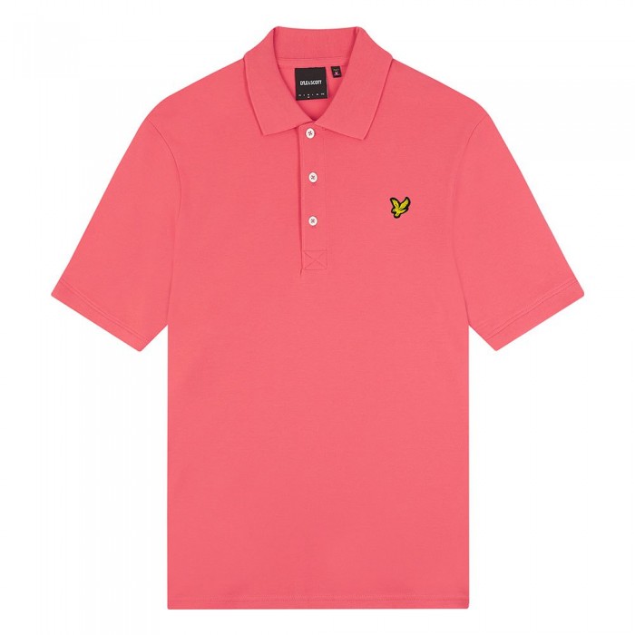 [해외]LYLE & 스캇 Plain 반팔 폴로 셔츠 141013288 Electric Pink