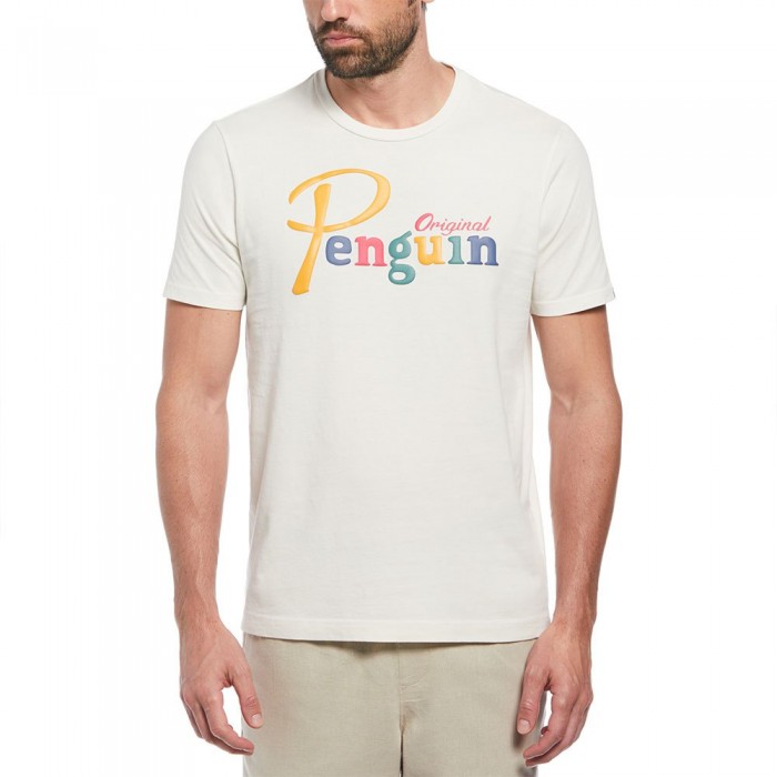 [해외]ORIGINAL PENGUIN 반소매 티셔츠 Graphic 로고 140959646 Birch