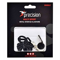 [해외]PRECISION 금속 호루라기 및 끈 3140664400 Black