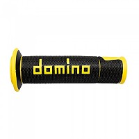 [해외]DOMINO On Road Racing Opened End 핸들 그립 9140821708 Black Yellow