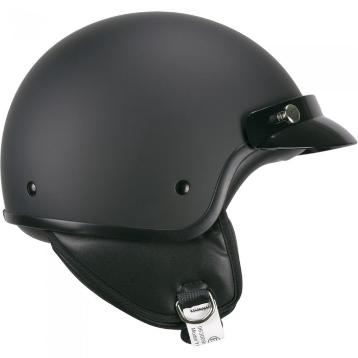 [해외]SKA-P 1FHA Smart Mono 오픈 페이스 헬멧 9140617033 Matt Black