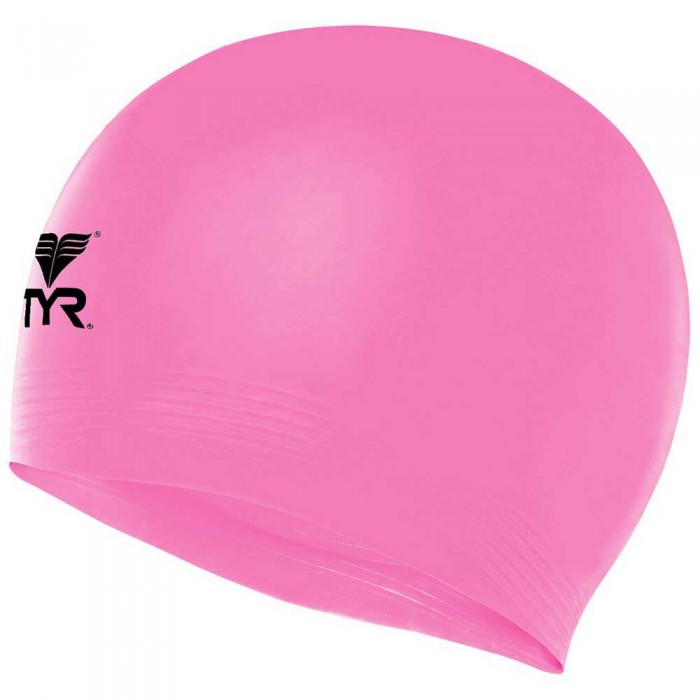 [해외]티어 라텍스 수영 모자 Solid 6138106628 Pink
