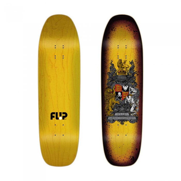 [해외]FLIP 스케이트보드 데크 Mountain Spray Crest Yellow 9.0´´x32.57´´ 14140537933